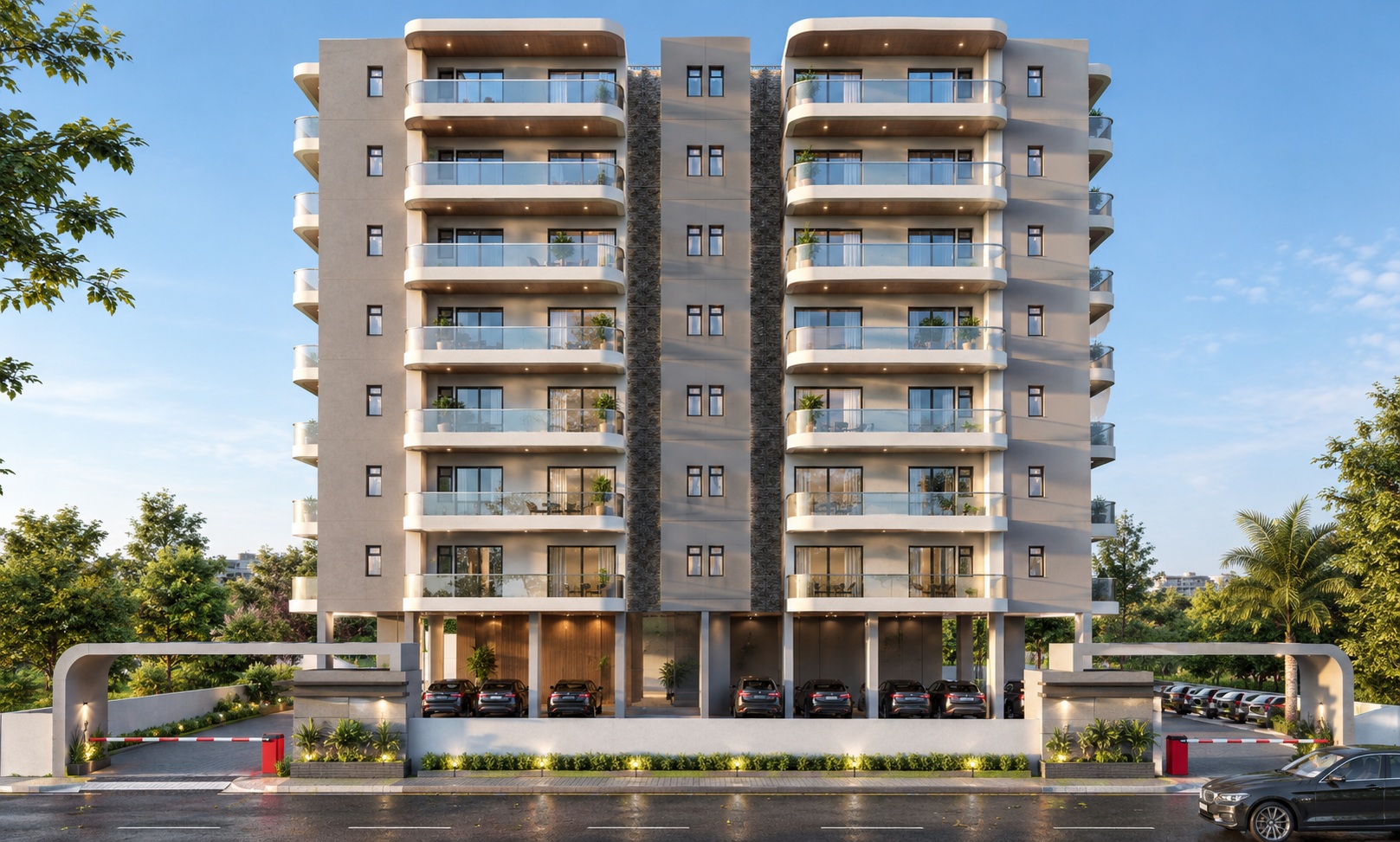 Supplied elevation of the proposed GH-28 Bawal building